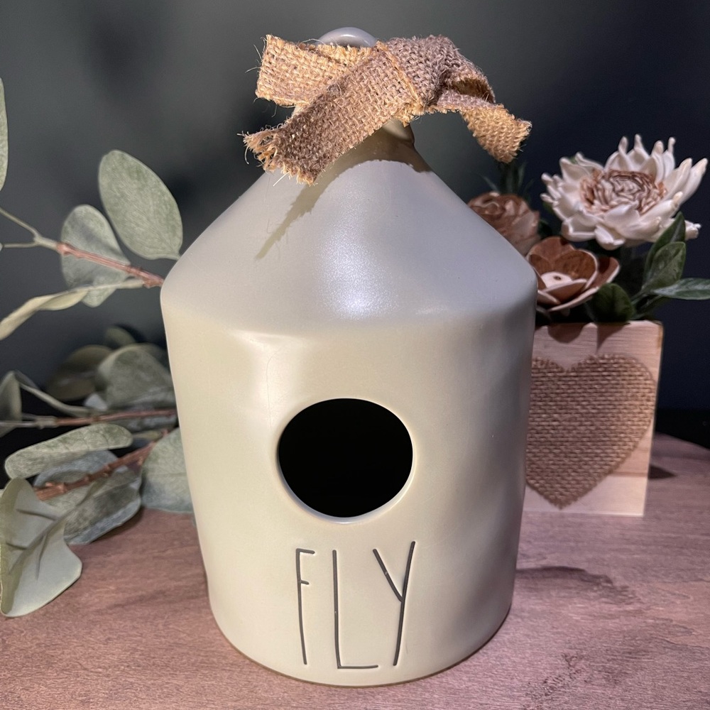 Rae Dunn FLY Birdhouse